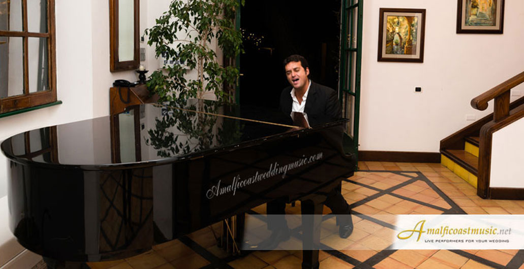 Bruno at the piano.